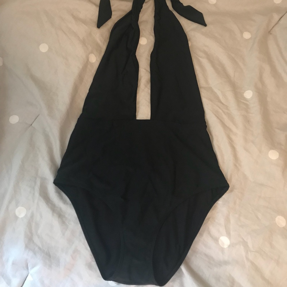 Aerie Black One Piece